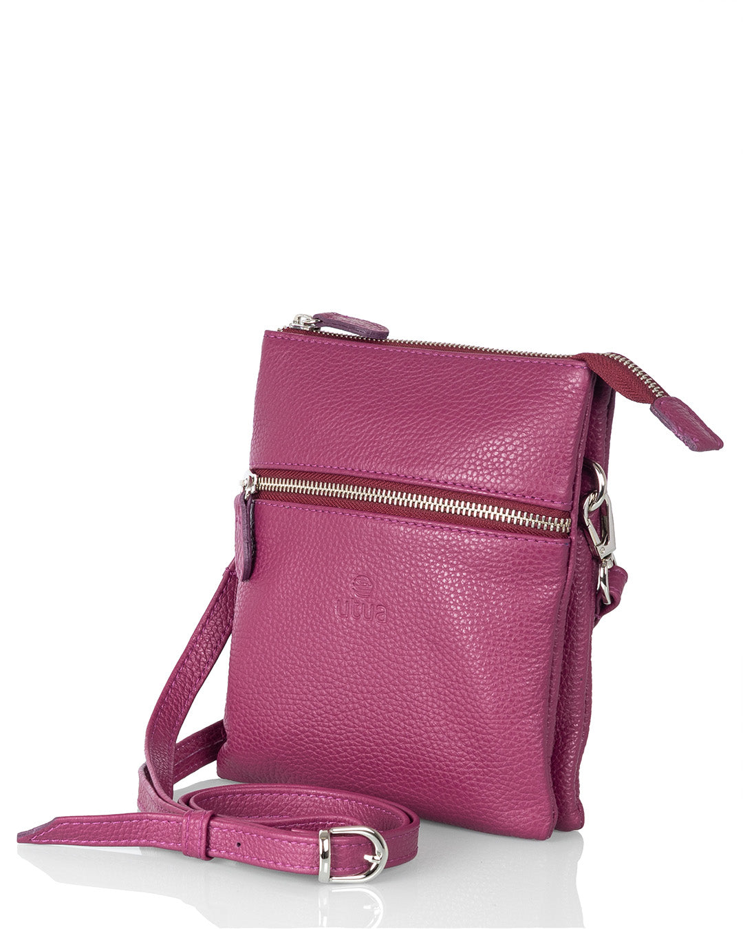 Daalianpunainen pikkulaukku Utua Pisara