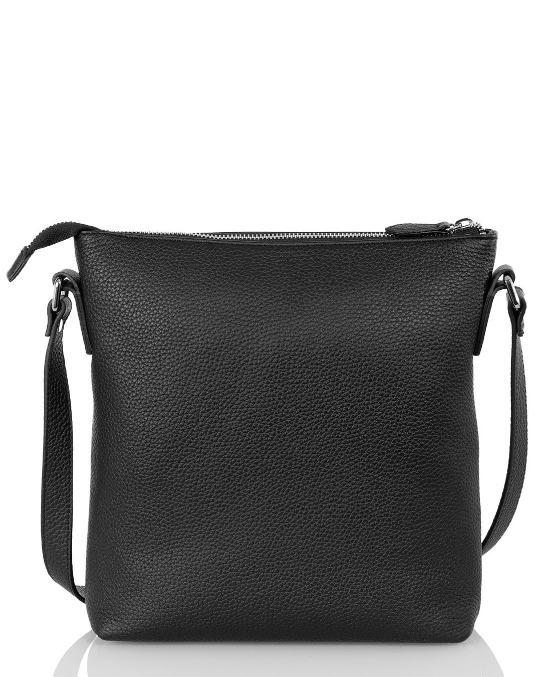 Haiku olkalaukku musta nahkainen utua