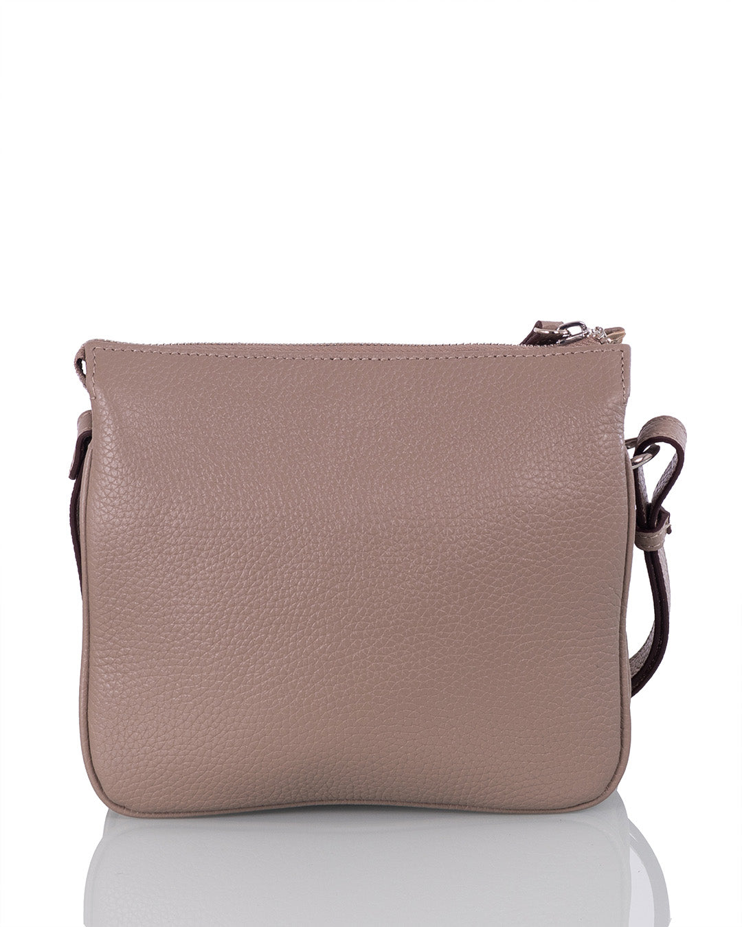 Ihme Exclusive small leather bag, grey