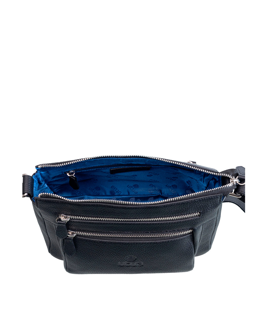 Kotimainen musta olkalaukku Utua Hestia