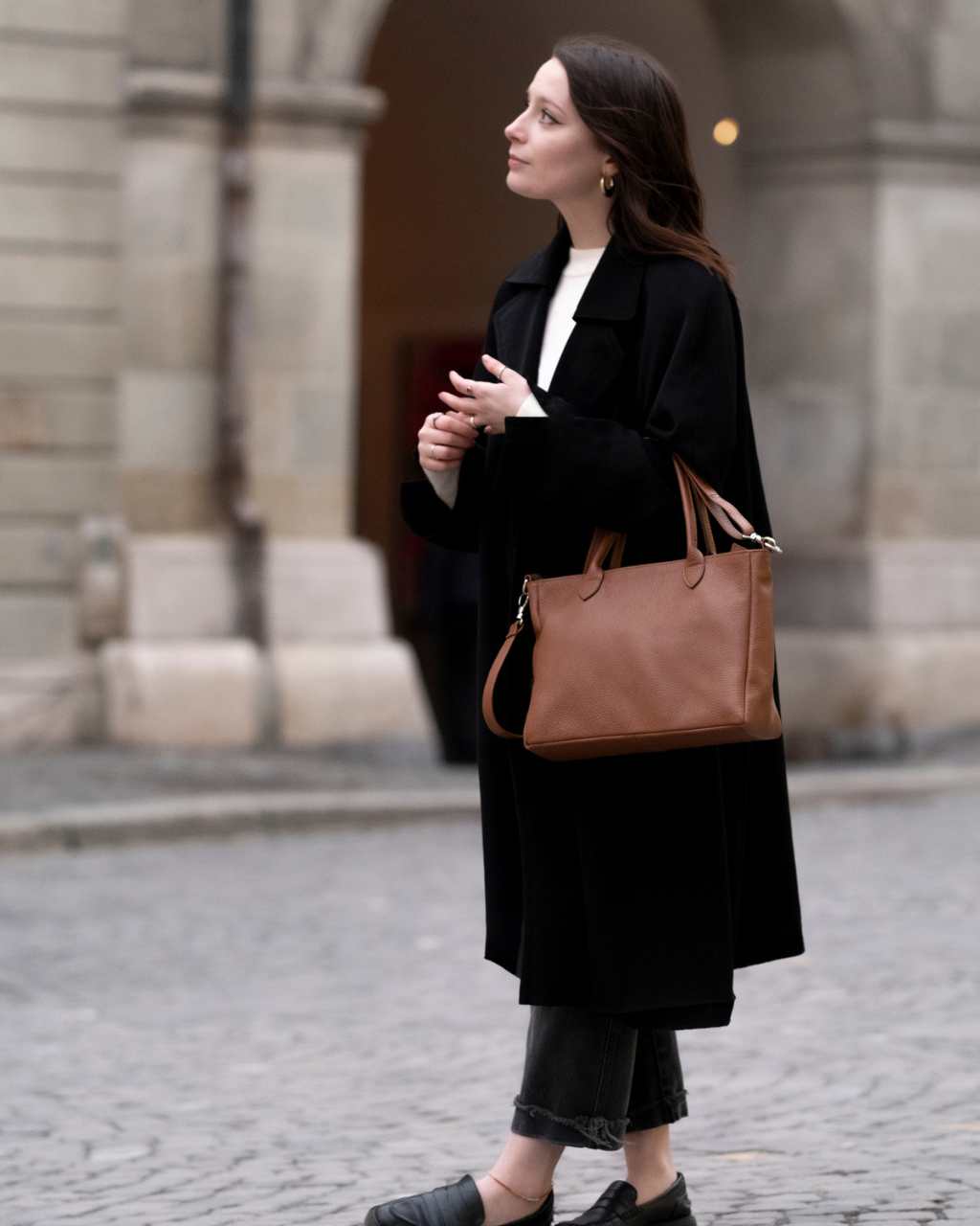 Kotimaisen Utuan kasilaukku Selene Exclusive ruskea