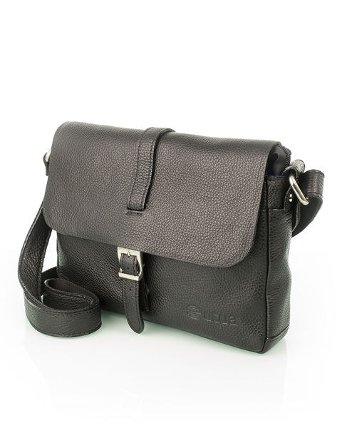 Musta olkalaukku Utua Sanoma