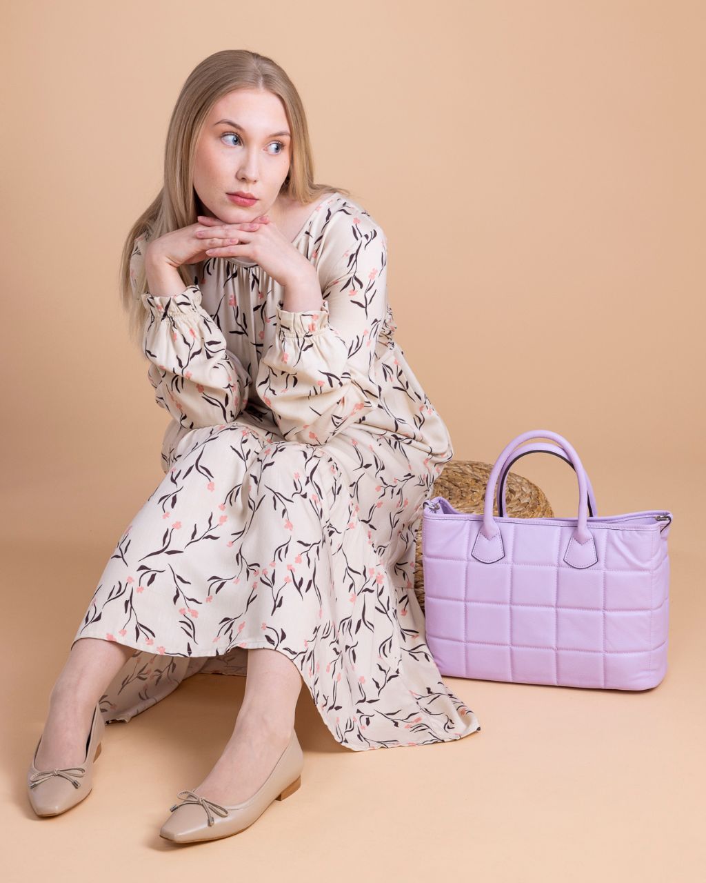 Nahkainen Utua kasilaukku Gaia vihrea