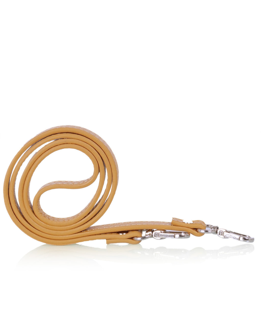 Nahkainen puhelinlompakko keltainen