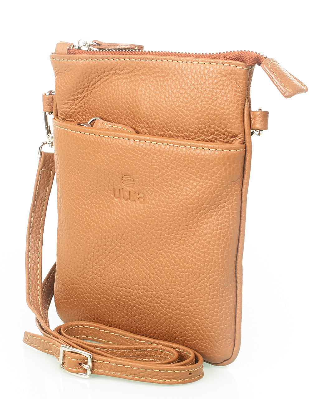 Ruskea-puhelinlaukku-Utua-Santra