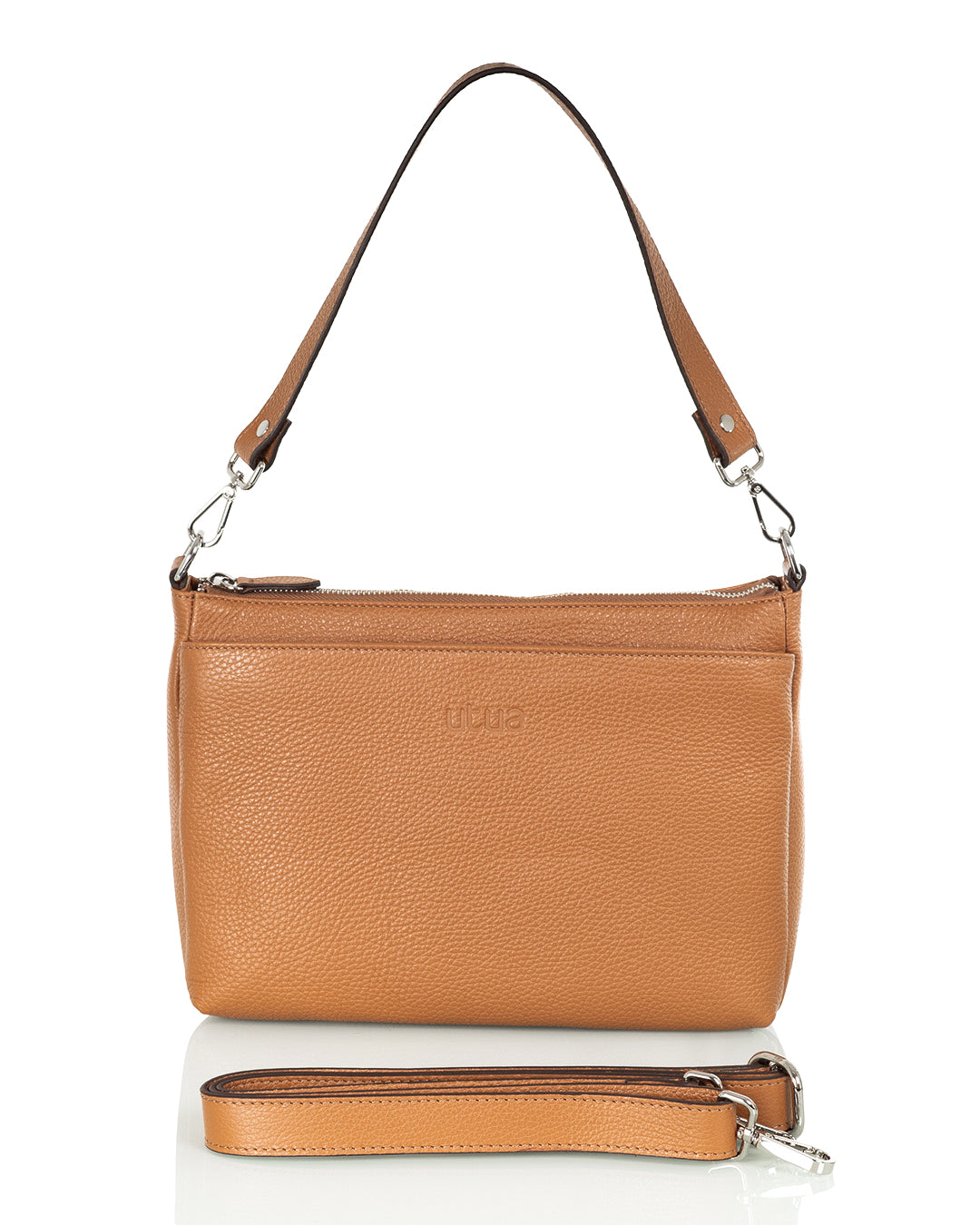 Ruskea Utuan Kajo olkalaukku hinhalla