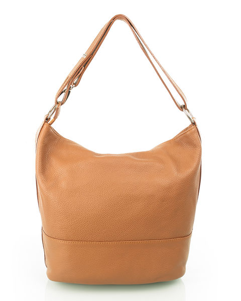 Suomalainen ruskea olkalaukku Utua Roihu Exclusive