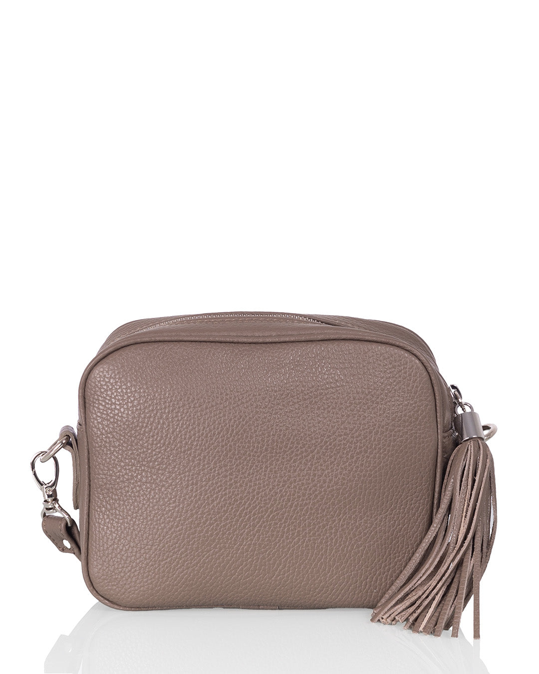 Suomalaisen Utuan olkalaukku Espoo harmaa