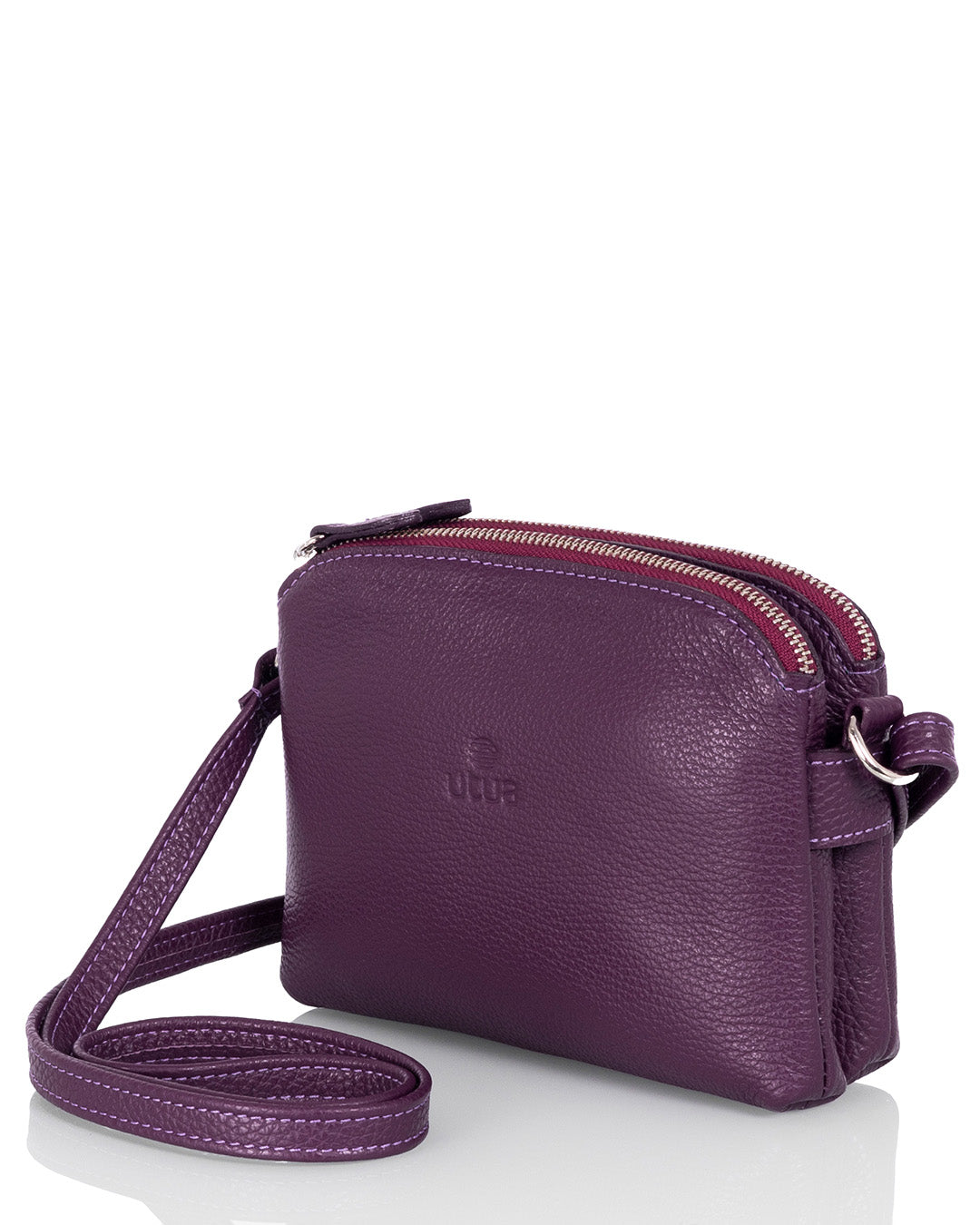 Tummanvioletti pikkulaukku Utua Lysti