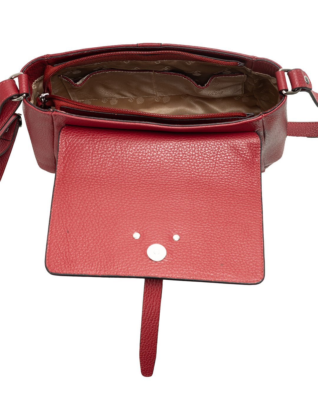 Tyylikas-puolukan-punainen-olkalaukku-Utua-Tasku