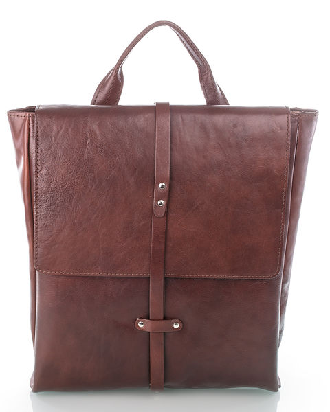 Utua Iso-Kraaseli Exclusive kasviparkittu reppu ruskea