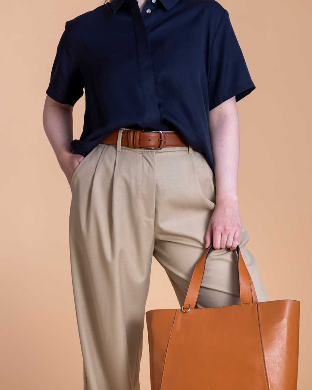 Nahkavyö Premium musta