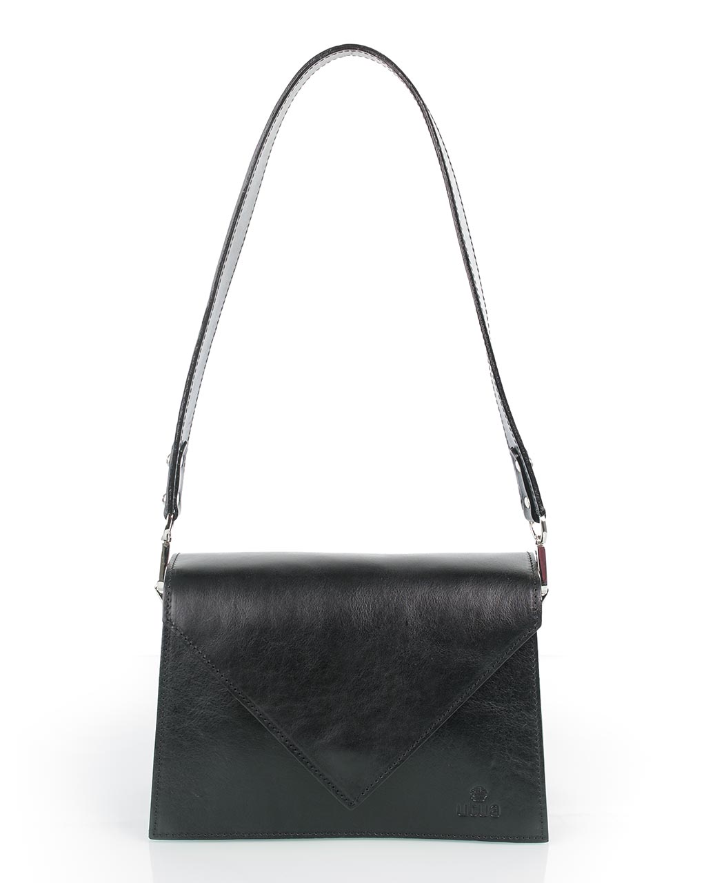 Utua Skoga Exclusive kasviparkittu pikkulaukku musta