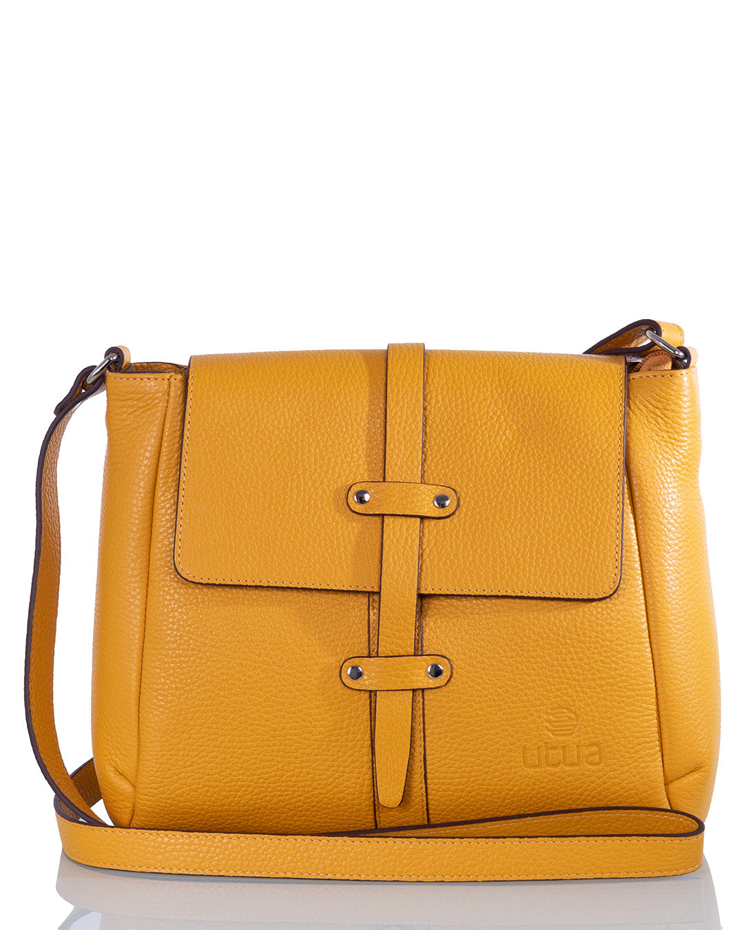 Tasku olkalaukku keltainen