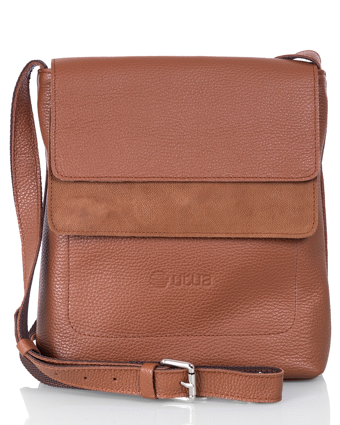 Utua_Odense_olkalaukku_ruskea