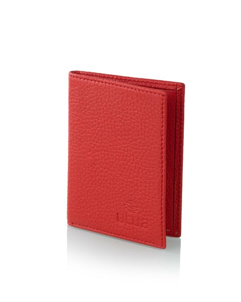 Utua nahkainen korttikotelo punainen