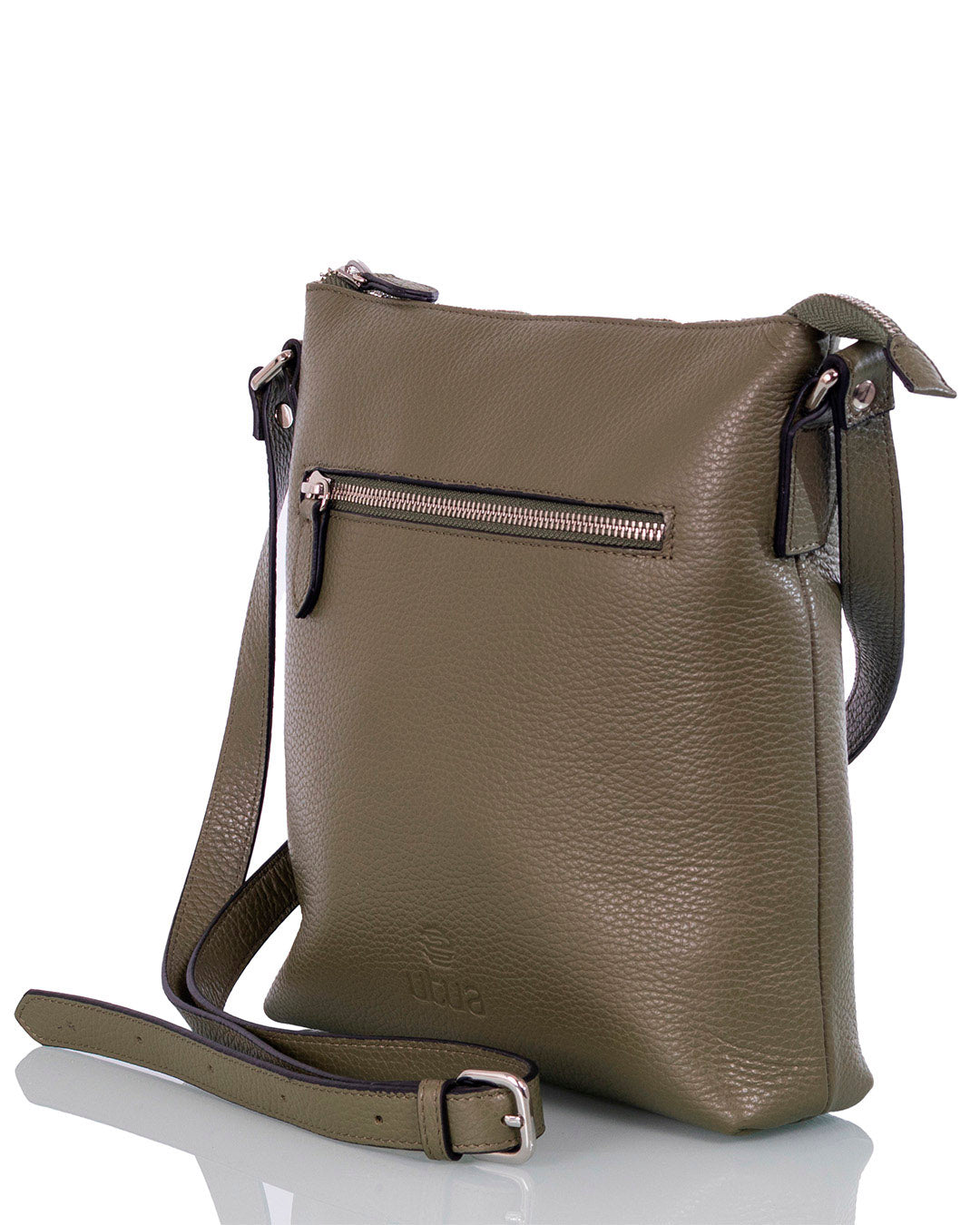 Vihrea kotimaisen utuan haiku olkalaukku olkalaukku