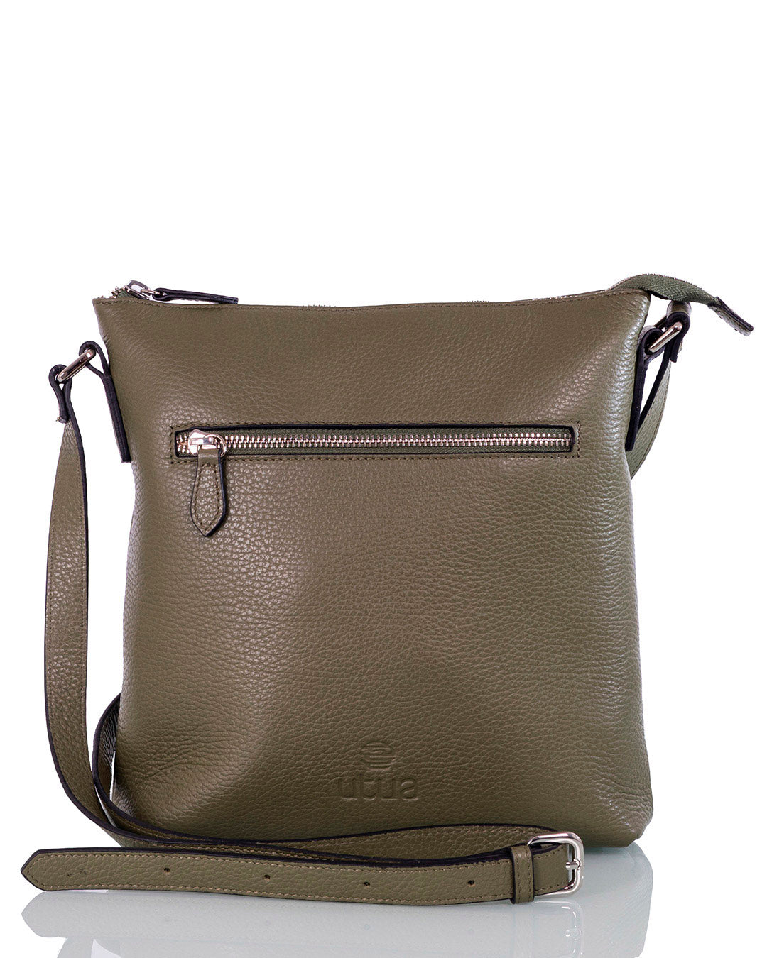 Vihrea utua haiku olkalaukku