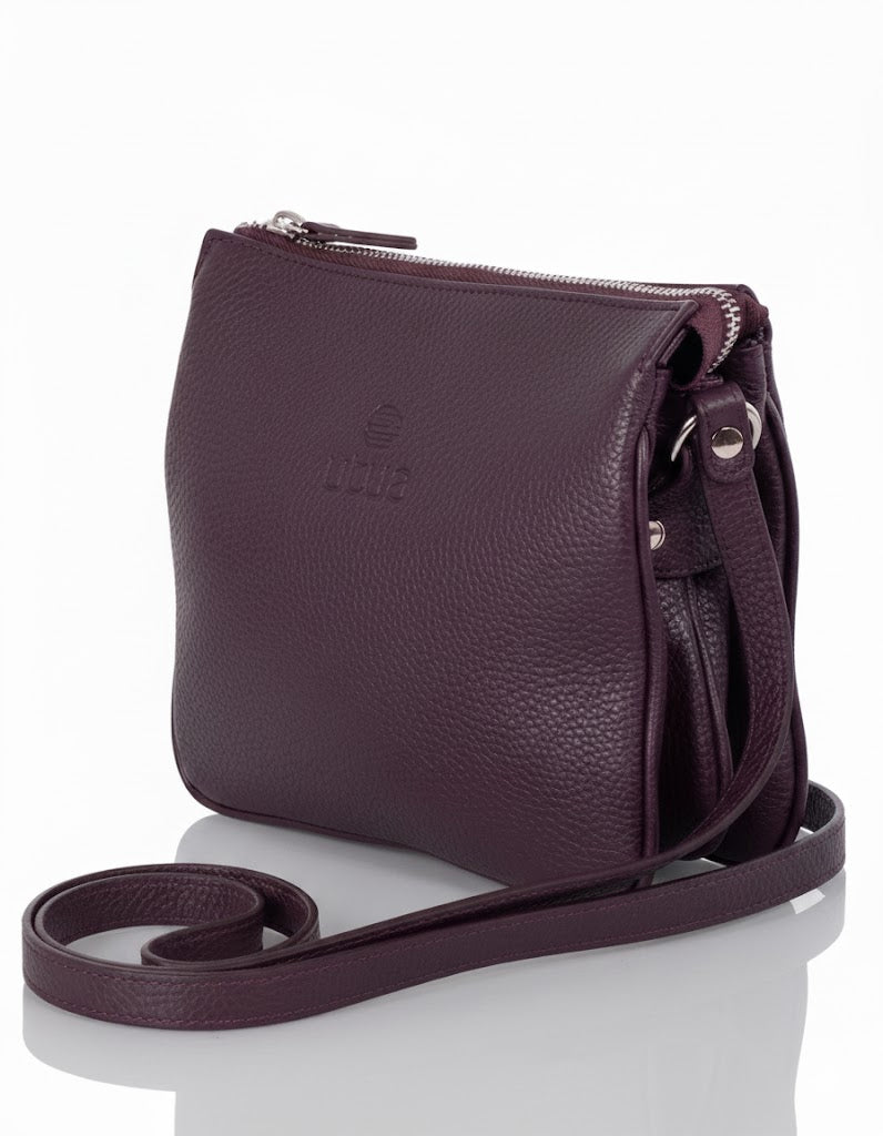 Ihme Exclusive small leather bag, brown