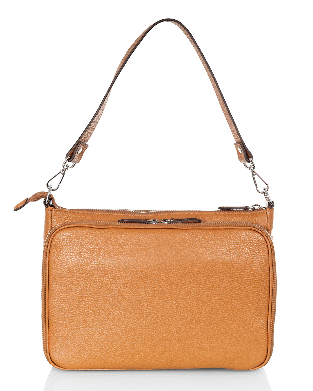 ruskea olkalaukku utua Kajo Exclusive