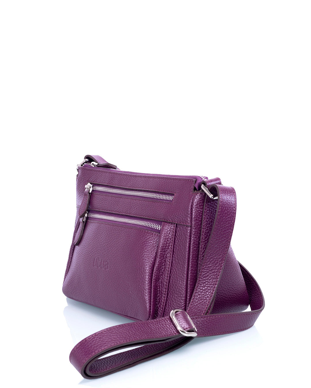 tumman violetti hestia olkalaukku utua