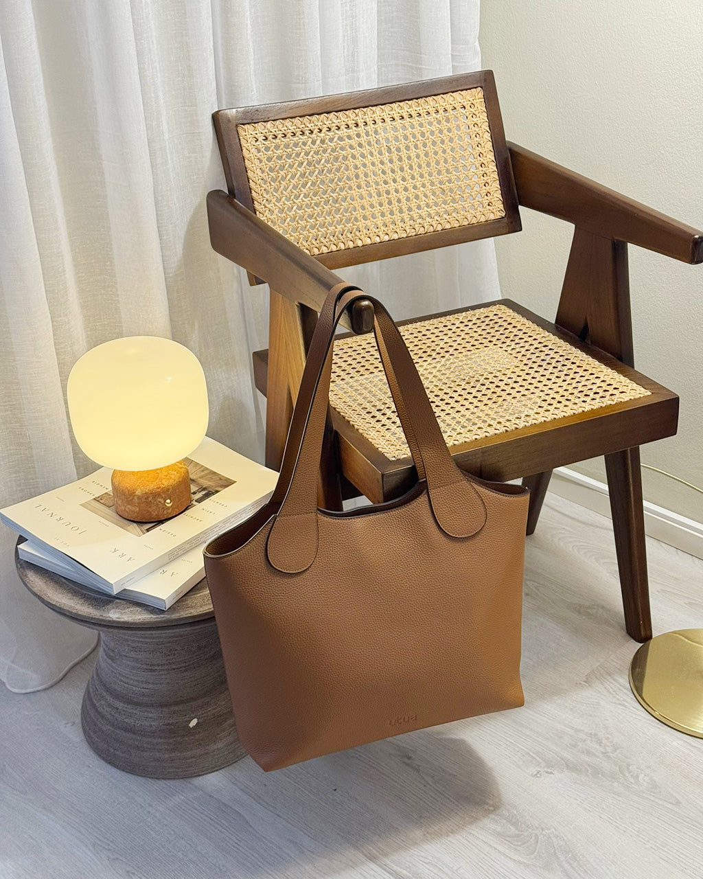 utua irene tyolaukku ruskea aitonahkainen