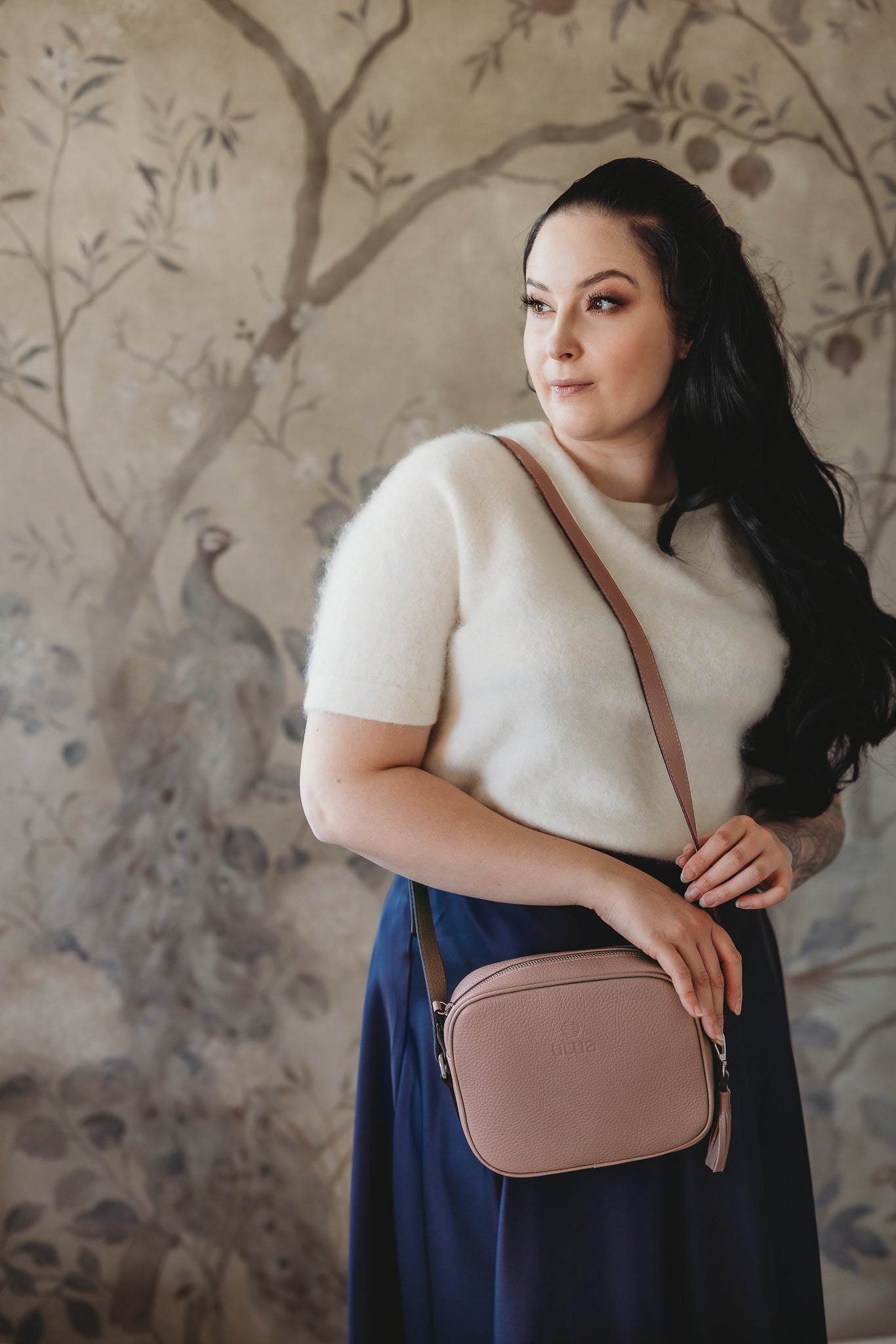 utua vanha roosa espoo olkalaukku