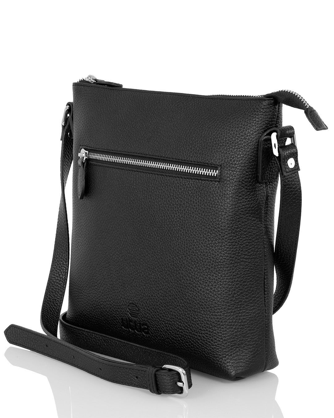 utuan Haiku olkalaukku nahkainen musta