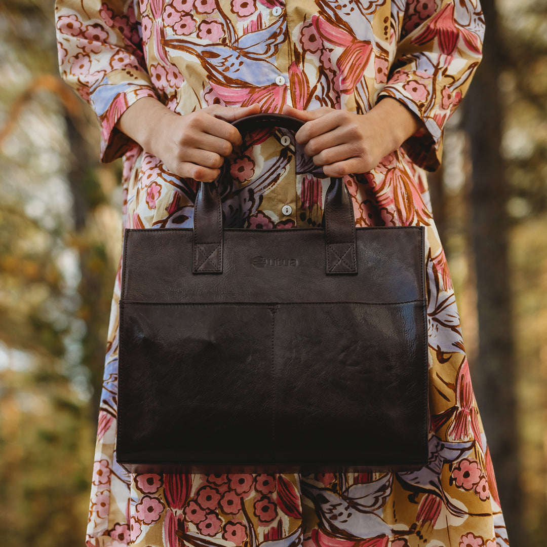 Utuan kasviparkittu bionahka on tyylikäs valinta