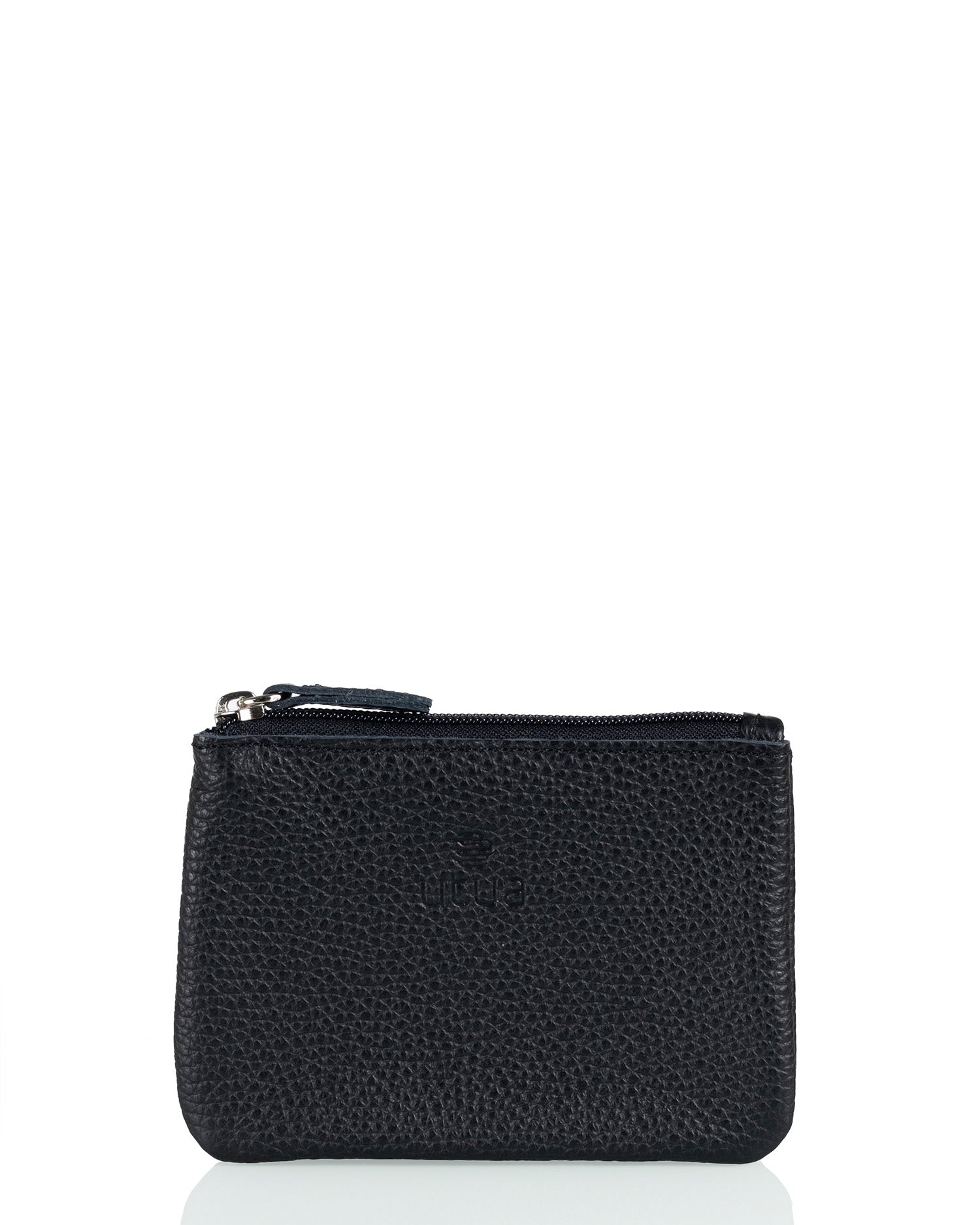 Jemma nahkainen kukkaro musta