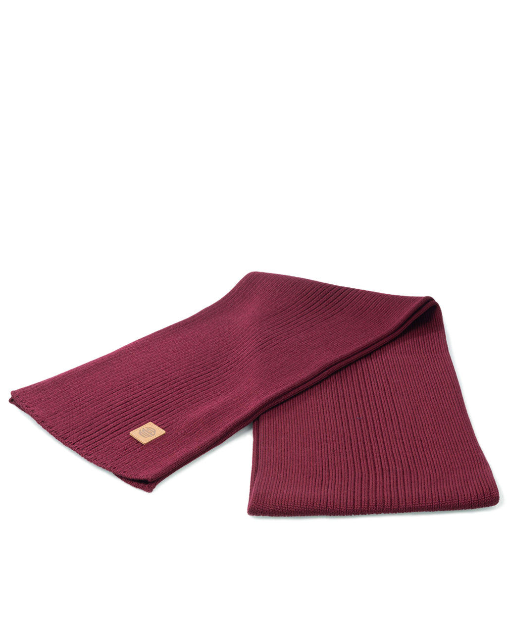 Utua ribhuivi 100% merinovillaa 22x170cm viininpunainen