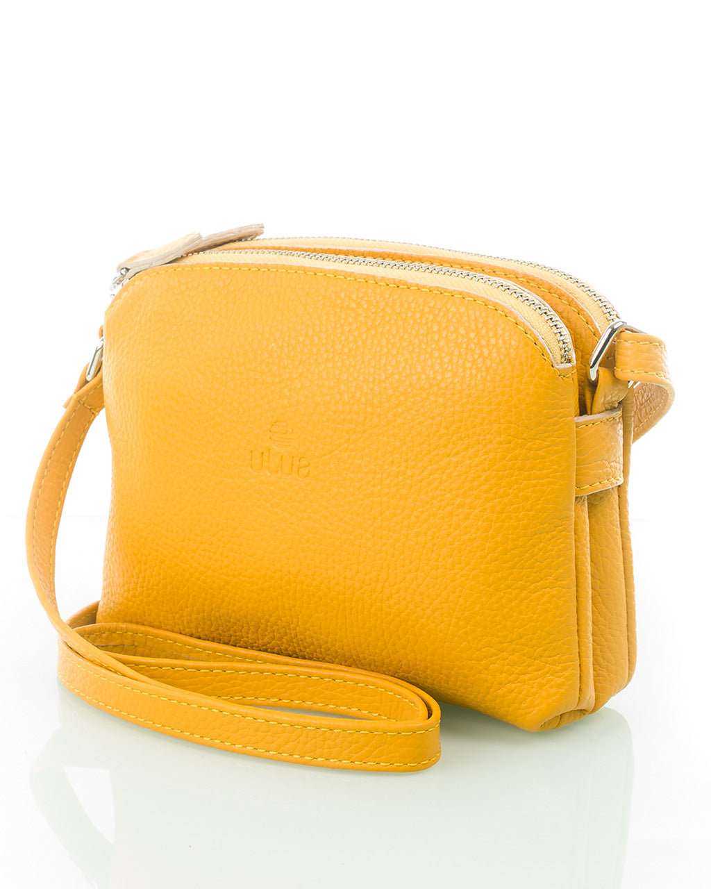 Keltainen pikkulaukku Utua Lysti