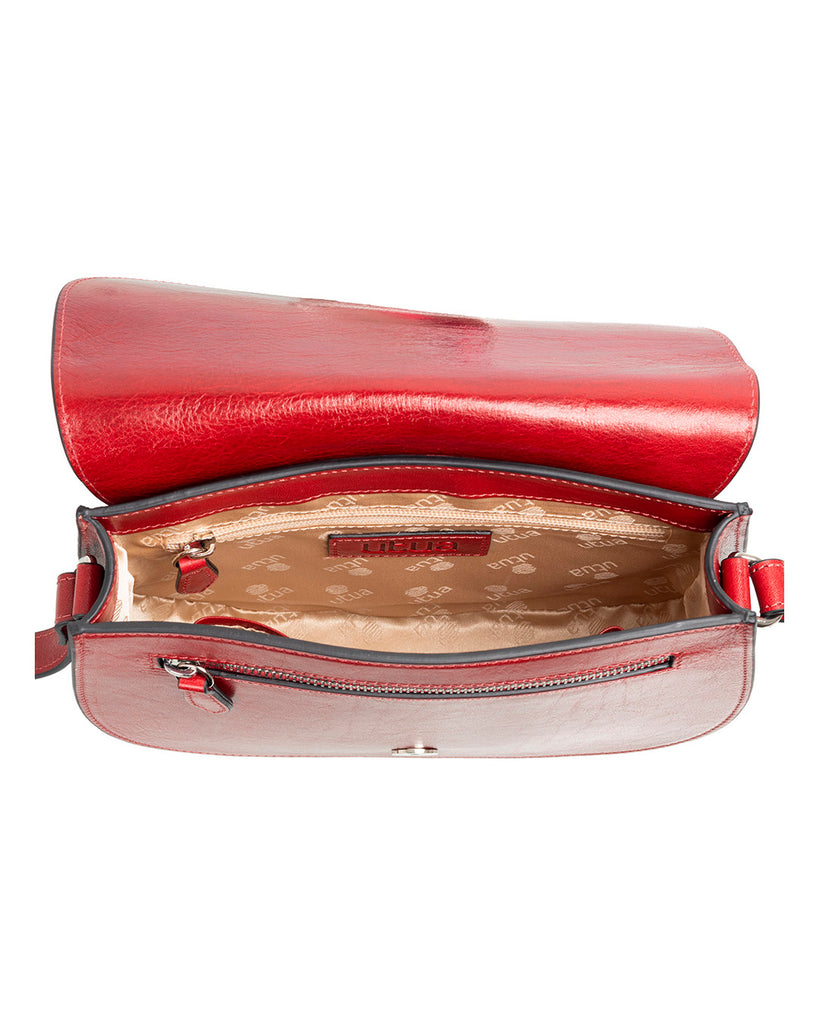 Kotimainen-punainen-kasviparkittu-olkalaukku-Utua-Visby-Exclusive