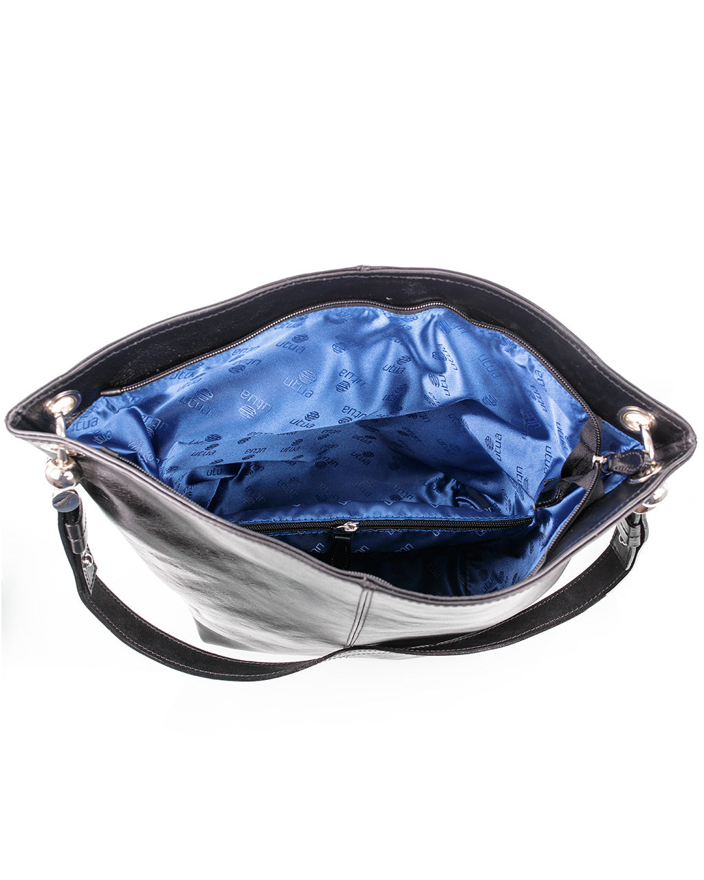 Kotimainen musta kasviparkittu kasilaukku Utua Granna Exclusive