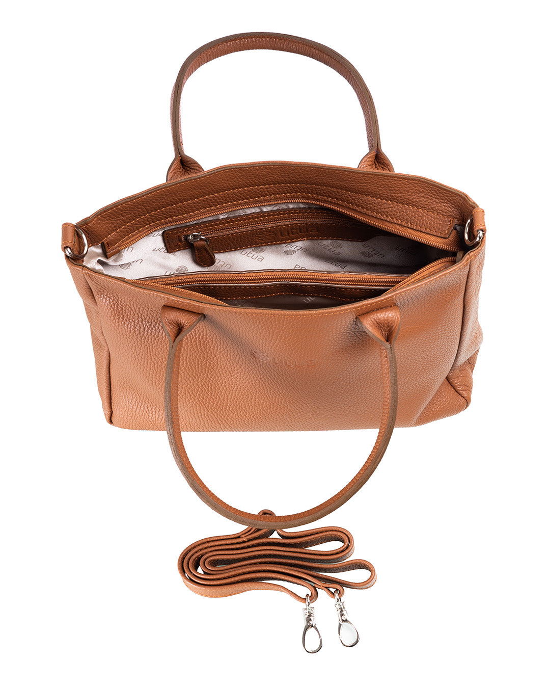 Kotimainen ruskea kasilaukku Utua Selene Exclusive