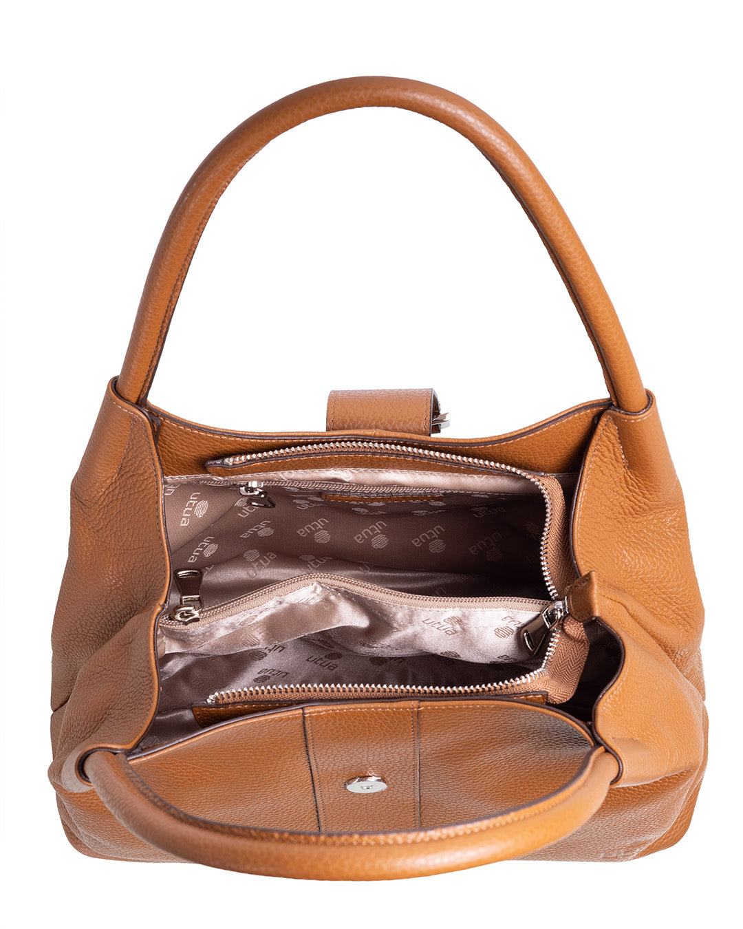 Kotimainen ruskea kasilaukku Utua Sophia Exclusive