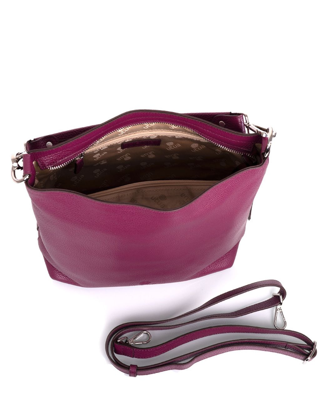 Kotimaisen-utuan-daalian-punainen-kasilaukku-borealis