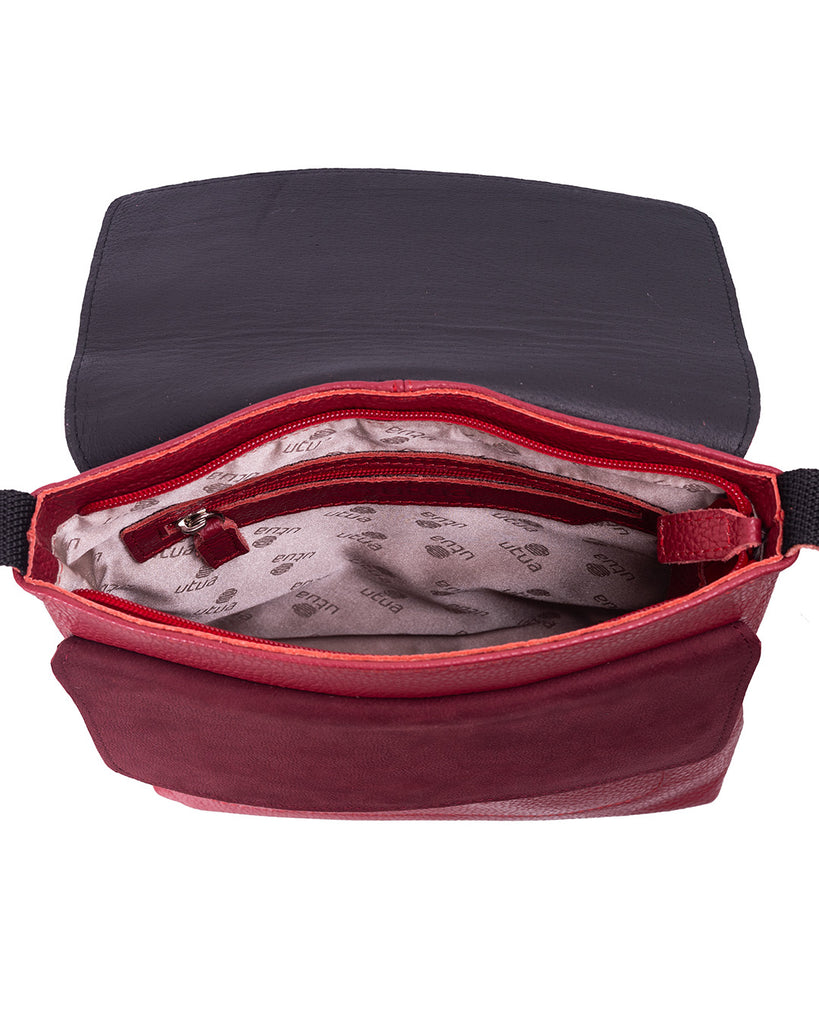 Laadukas_Utua_Odense_olkalaukku_puolukan_punainen