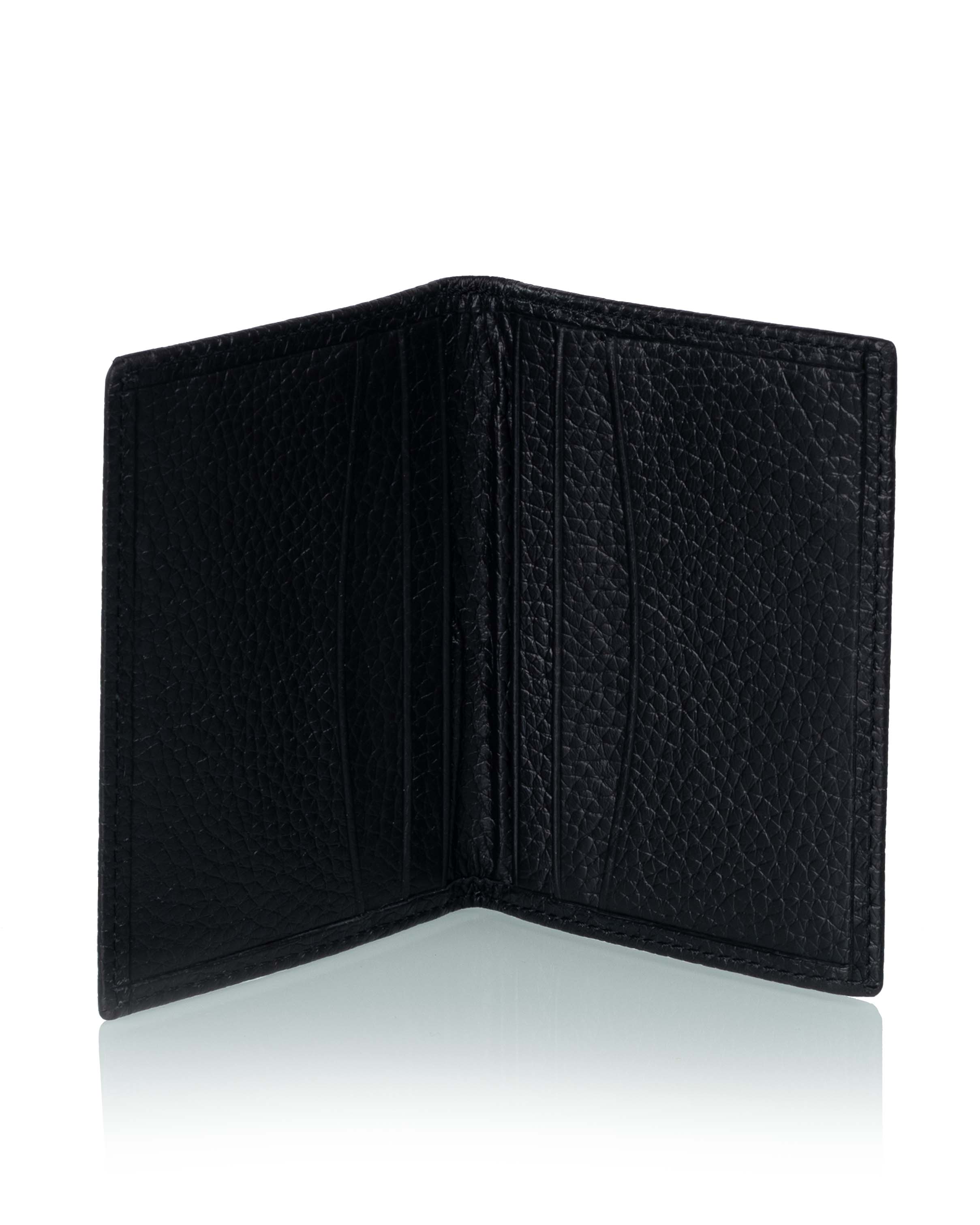 Musta Utua nahkainen korttikotelo