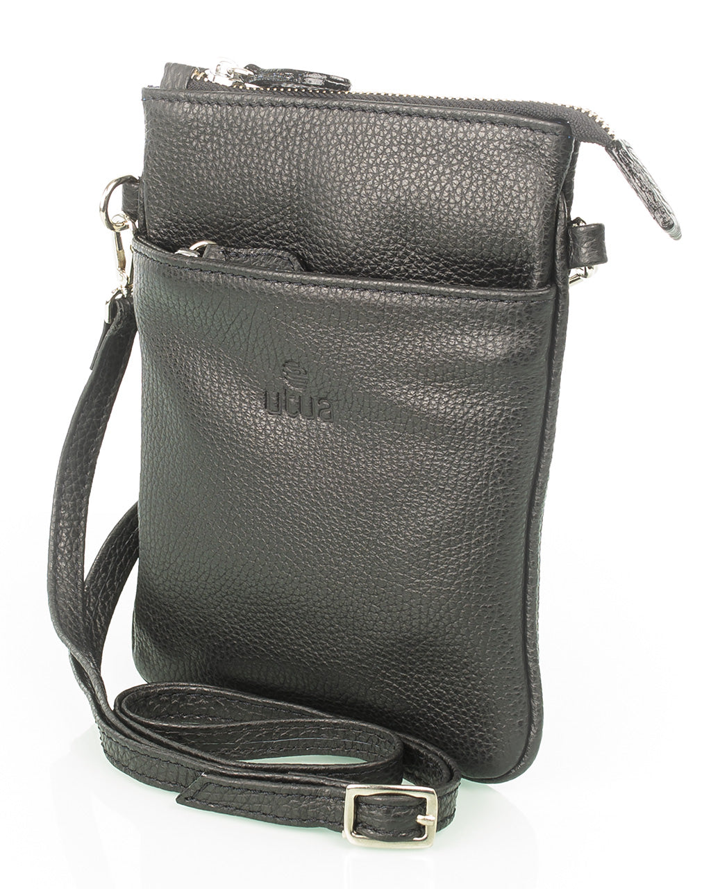 Musta puhelinlaukku Utua Santra