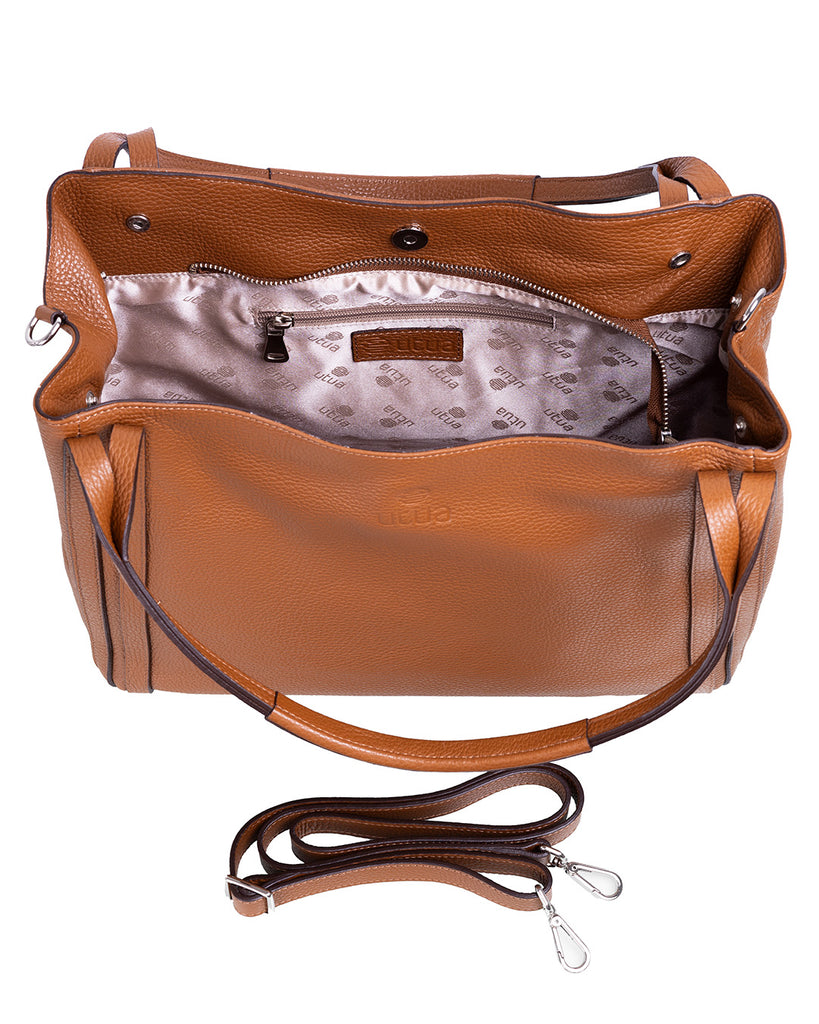 Nahkainen Utua kasilaukku Grace Exclusive ruskea