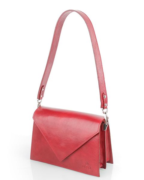 Punainen kasviparkittu pikkulaukku Utua Skoga Exclusive