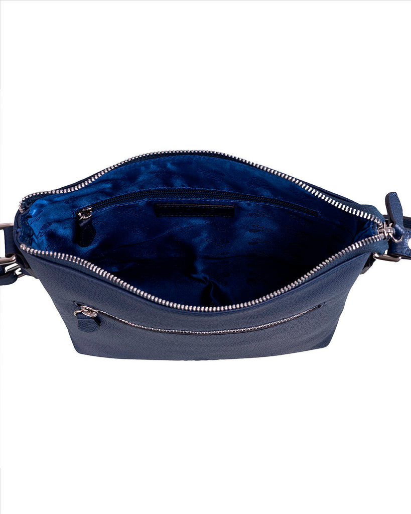 Sininen utua haiku olkalaukku kotimainen