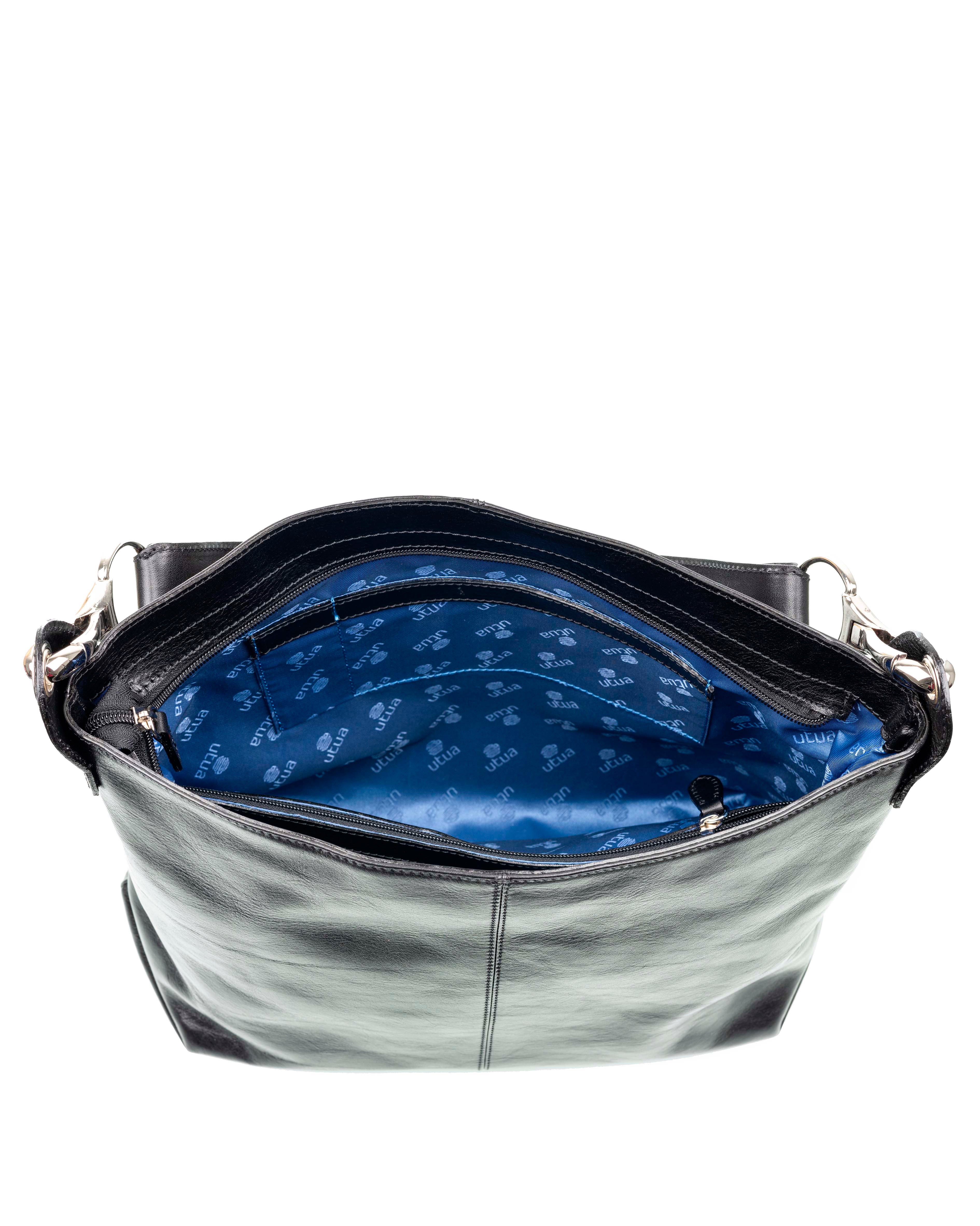 Roskilde Exclusive kasviparkittu käsilaukku vihreä