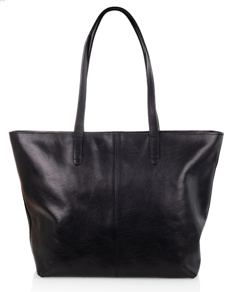 Suomalainen musta kasviparkittu kasilaukku Utua Lund Exclusive