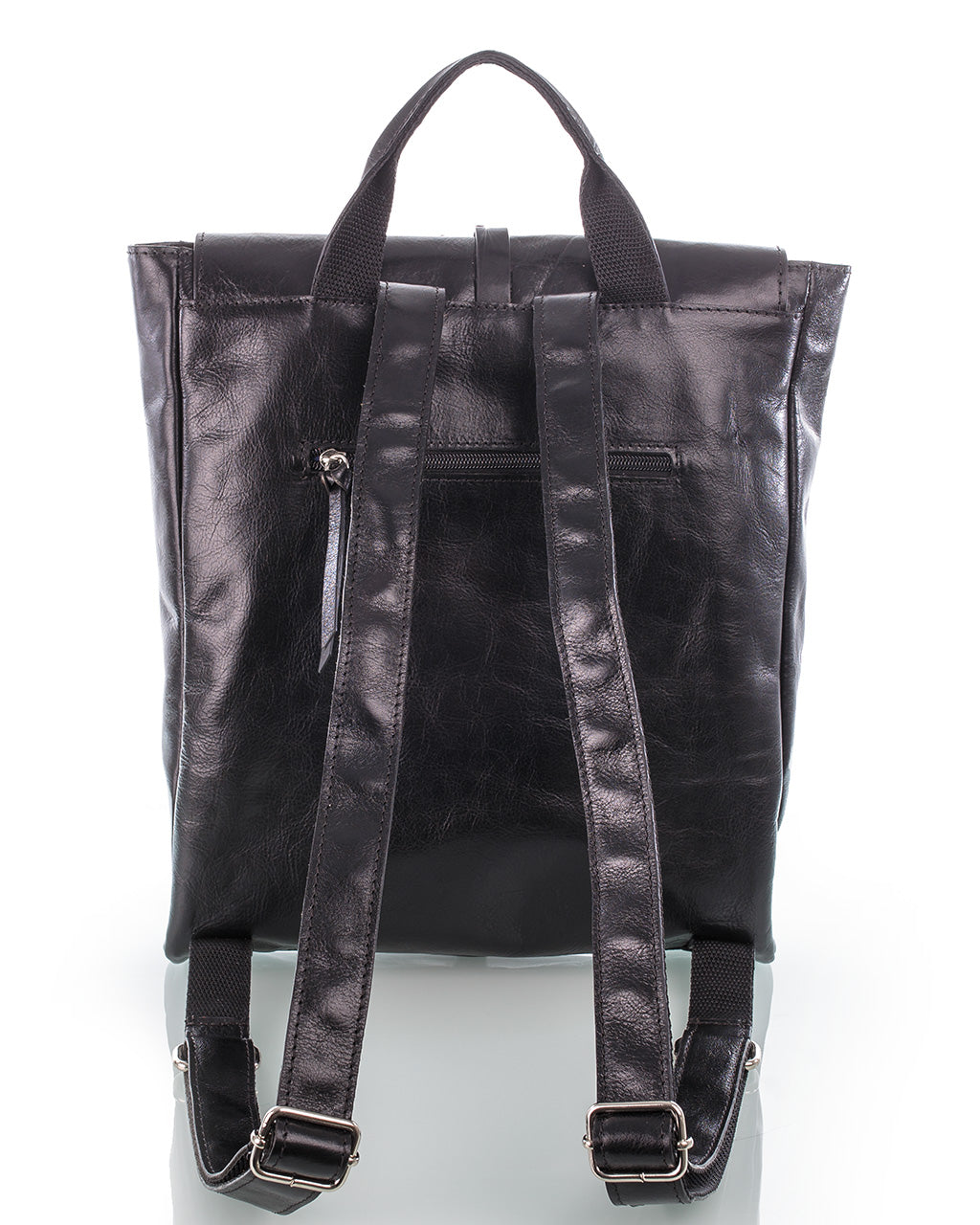 Suomalainen musta kasviparkittu reppu Utua Iso-Kraaseli Exclusive