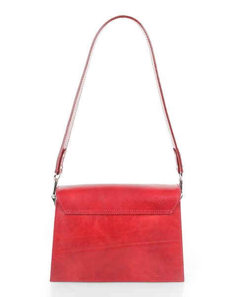 Suomalainen punainen kasviparkittu pikkulaukku Utua Skoga Exclusive