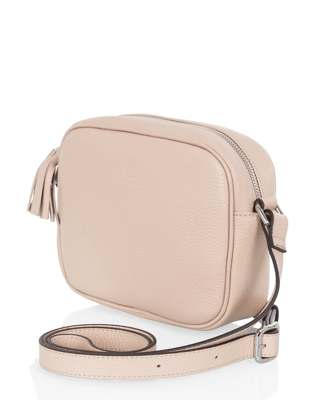 Suomalaisen-Utuan-olkalaukku-Espoo-Exclusive-vaalea-roosa