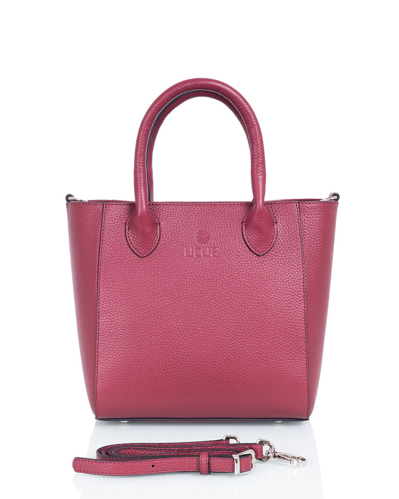 Suomalaisen-Utuan-punainen-Rhea-Exclusive-kasilaukku