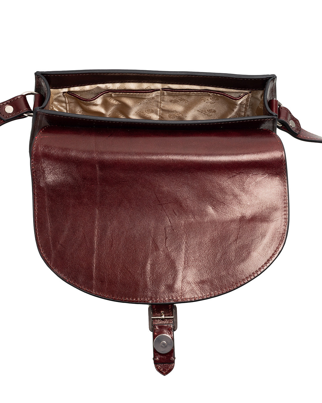 Suomalaisen-Utuan-viinin-punainen-Visby-Exclusive-kasviparkittu-olkalaukku